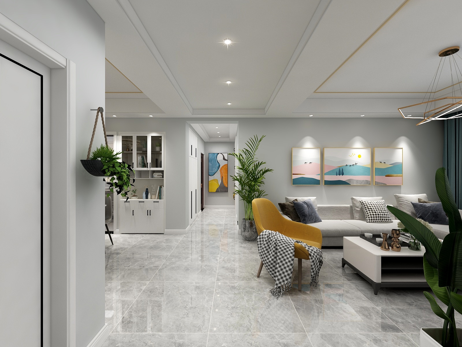 芜湖居尚空间装饰秦工-香江润园小区-装修设计方案