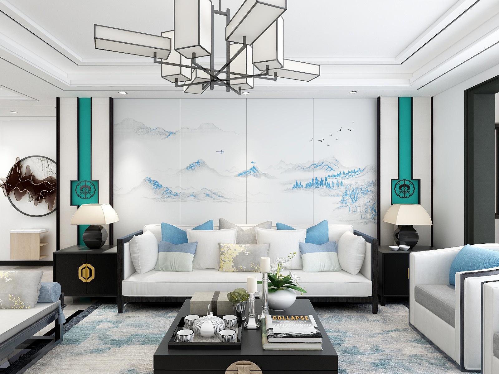 刘欢-孙鹏-样板间-装修设计方案