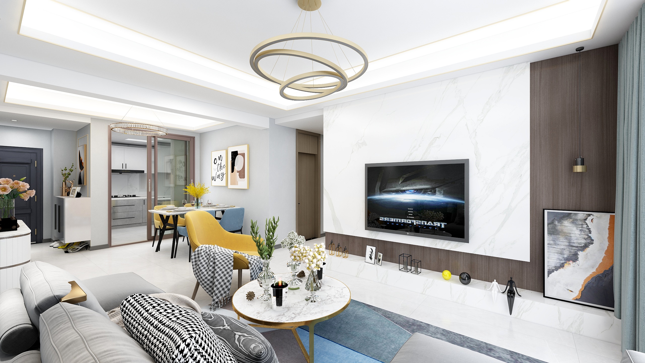 梵克空间设计-广电兰亭时代一期10栋4003室李浪-装修设计方案