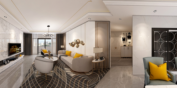 全屋定制-凌-东莞沙田碧桂园-装修设计方案