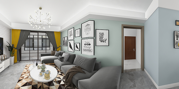 室内设计黄奕成-东盟国际-副本-装修设计方案