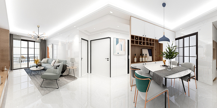 哈哈3333-壹方城4-1904-装修设计方案