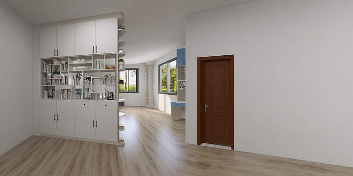 全屋定制家居星仔-华哥（三楼男孩房）-装修设计方案