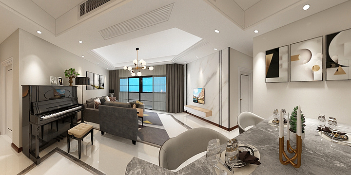 亦忆艺意vMce-效果图-装修设计方案