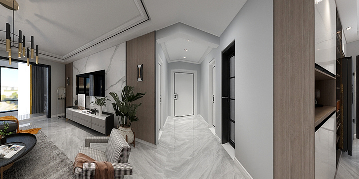 设计师王娜娜-英伦国际-装修设计方案