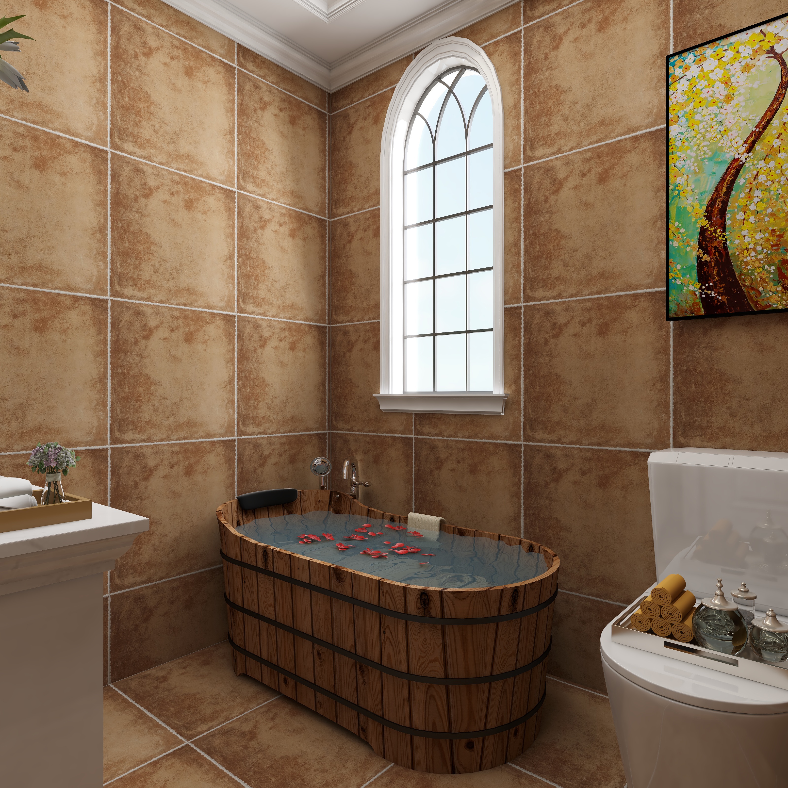 陈辉-桃源小镇装修效果图