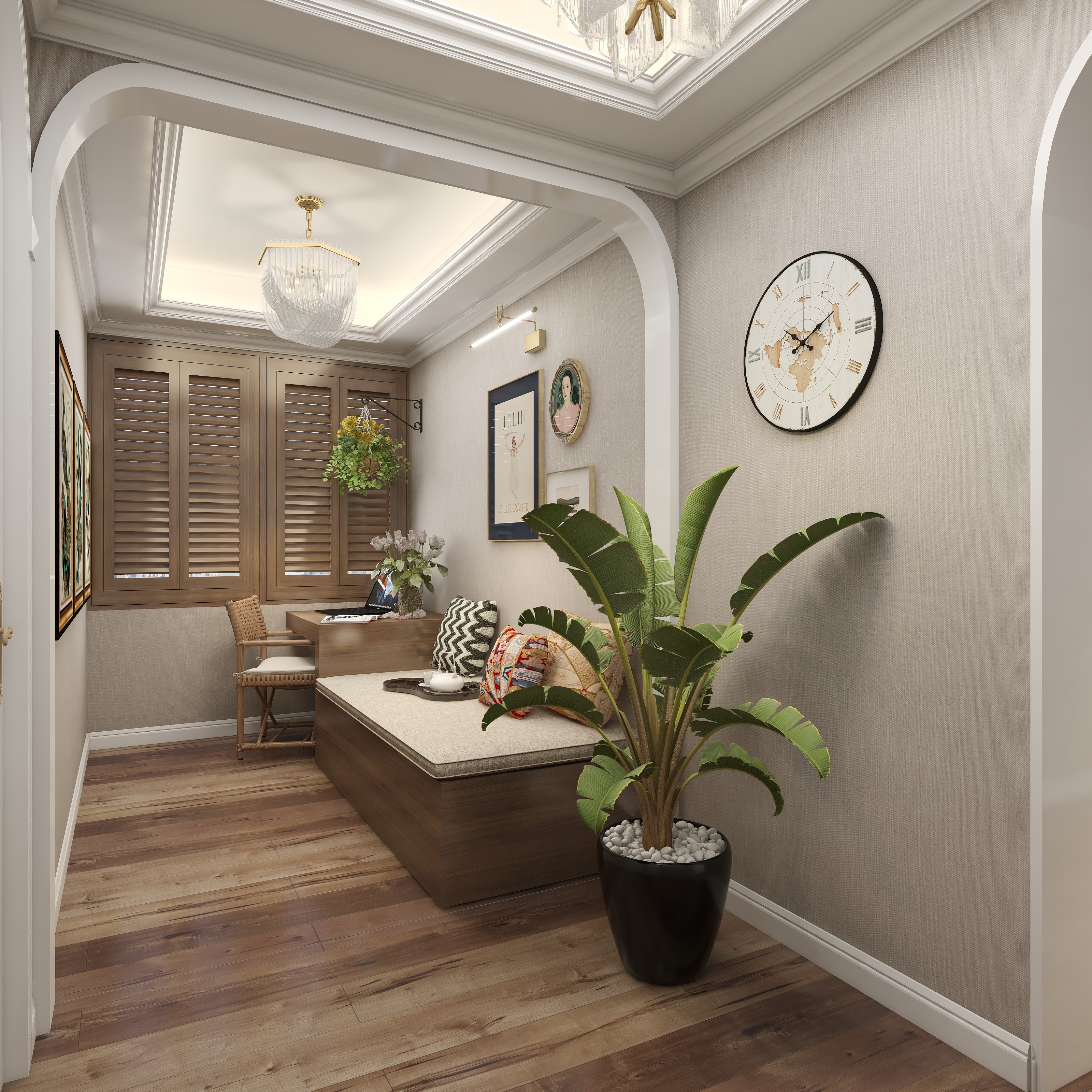 陈辉-桃源小镇装修效果图