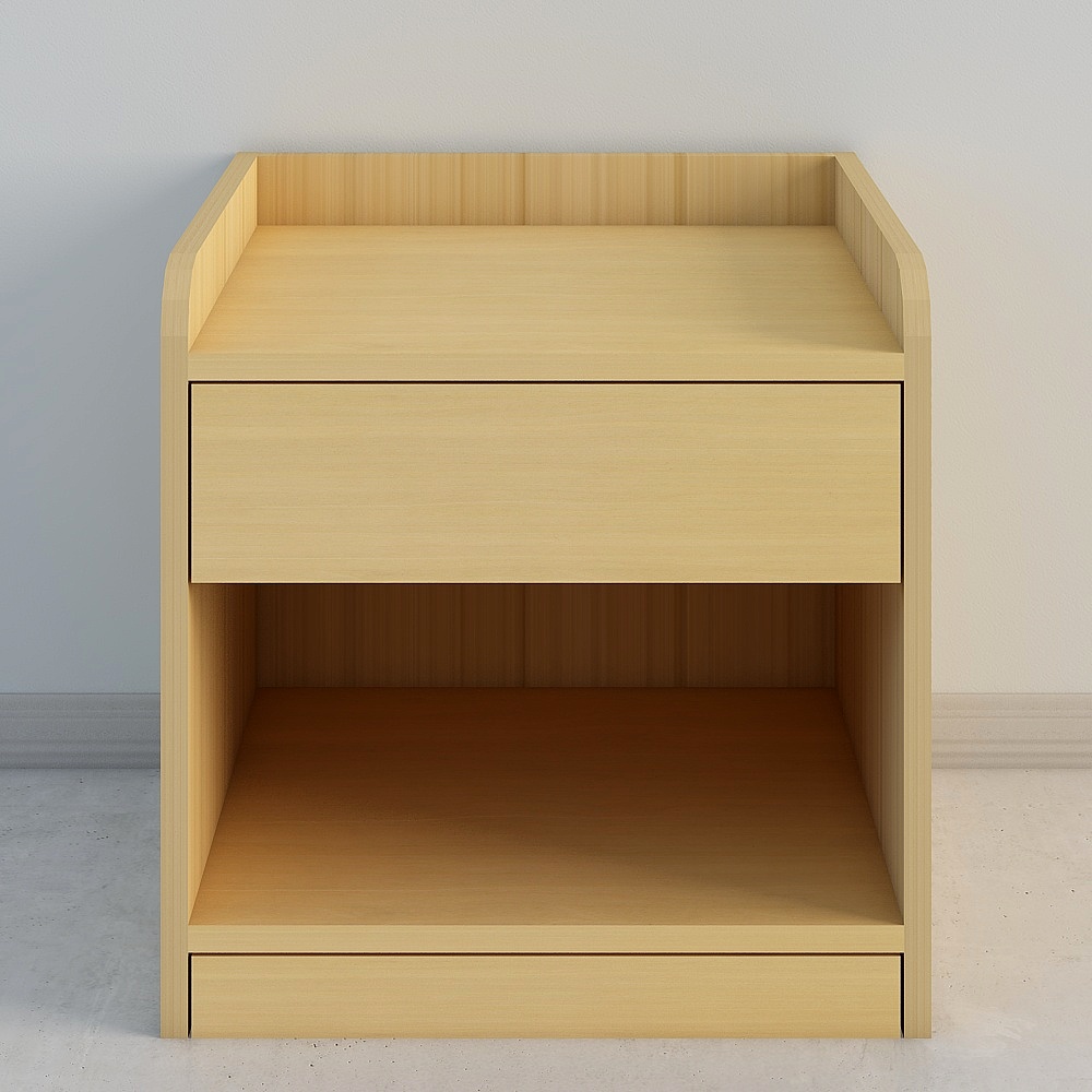 床头柜3D模型