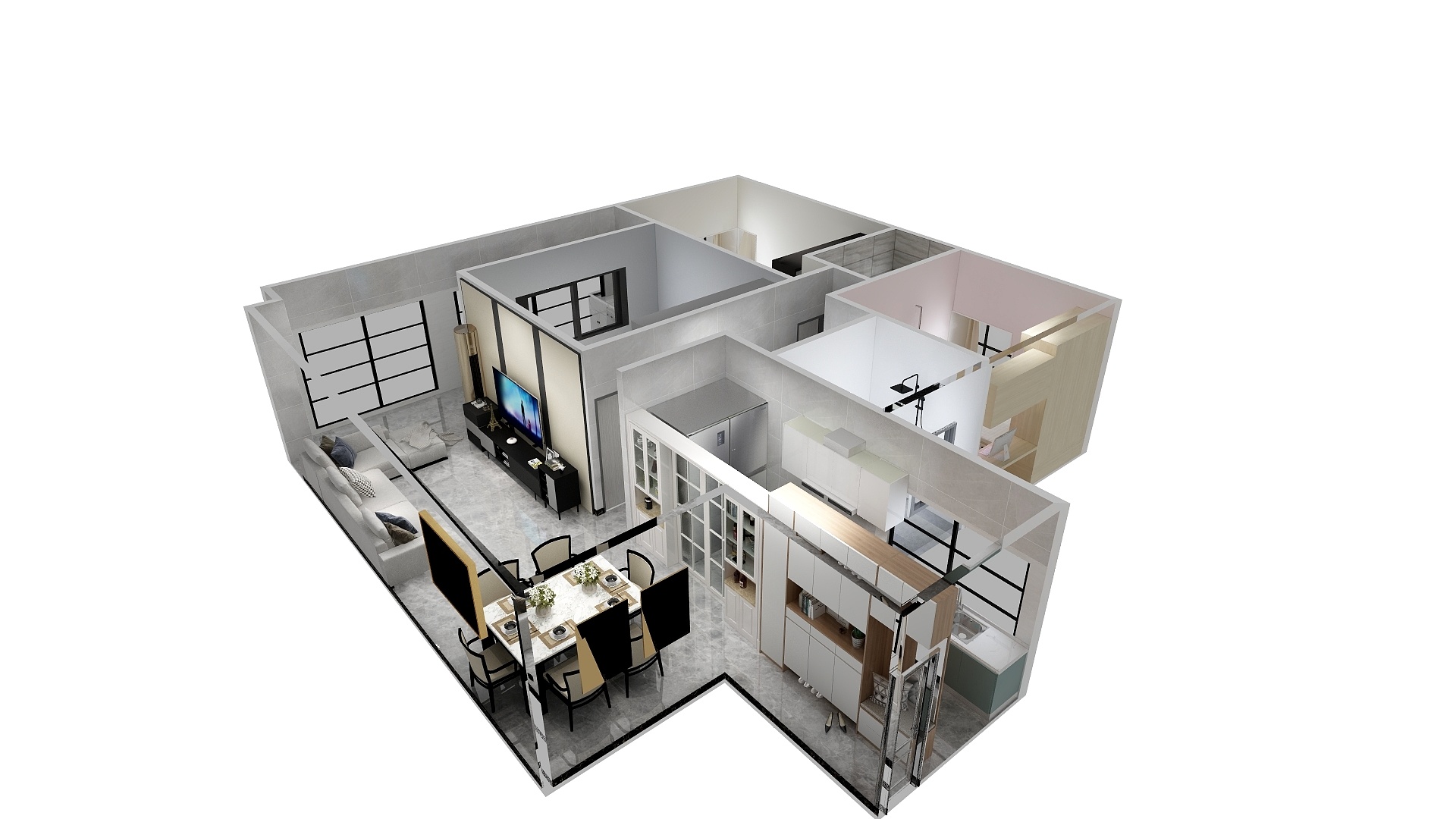 许晴天-御龙湾1105-装修设计方案