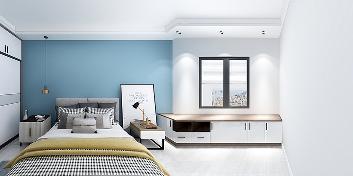 室内设计师邵珠军-天玺城--简约中式-装修设计方案