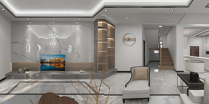 酷设计图-水墨中国871—1-Model-副本-装修设计方案