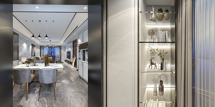 江玲珑-万宝国际-现代.Designer：Mr.Jiang-副本-装修设计方案