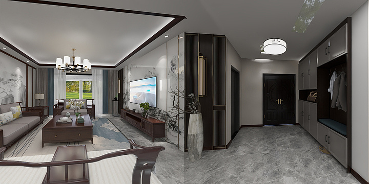 阁致设计-新中式-装修设计方案