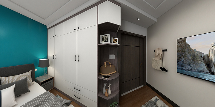 翡冷翠设计_周-未来城·印象花园7期-边户0908-装修设计方案