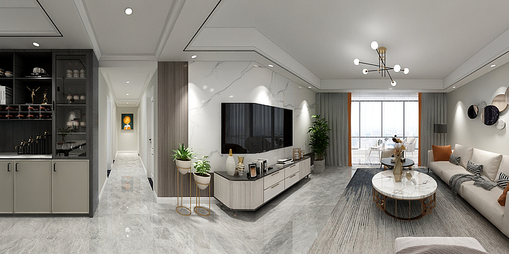 余未设计-碧桂园效果图-装修设计方案