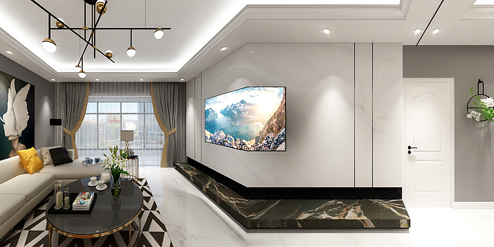 恒泰装饰007-银河御府中户-装修设计方案