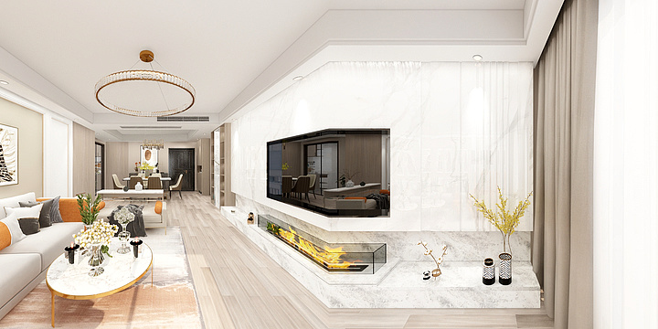 FORSTOUS-锦绣华府王总府邸效果图-装修设计方案