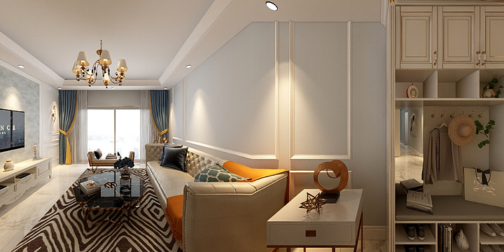 集成吊顶小潘-通建中天城-装修设计方案