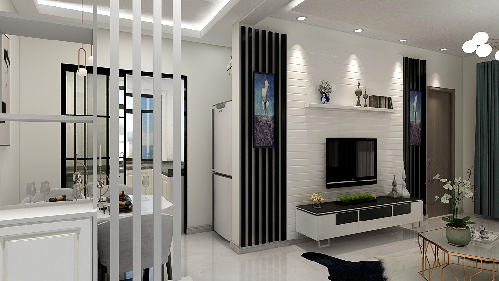 室内设计Mr姜-收获公寓-装修设计方案