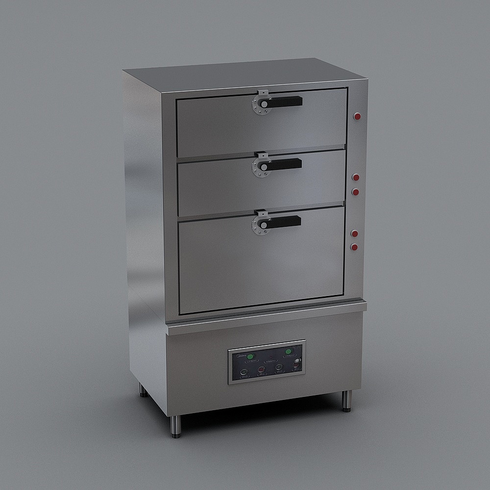 蒸箱-13D模型