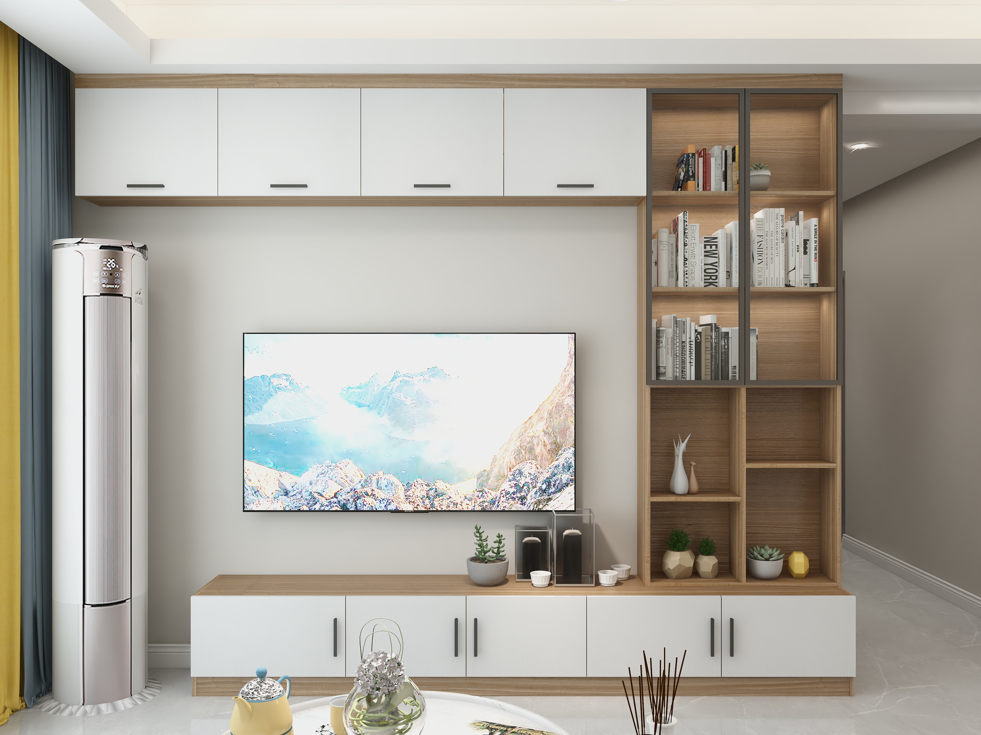 壹诺设计工作室-阳光城檀越装修效果图