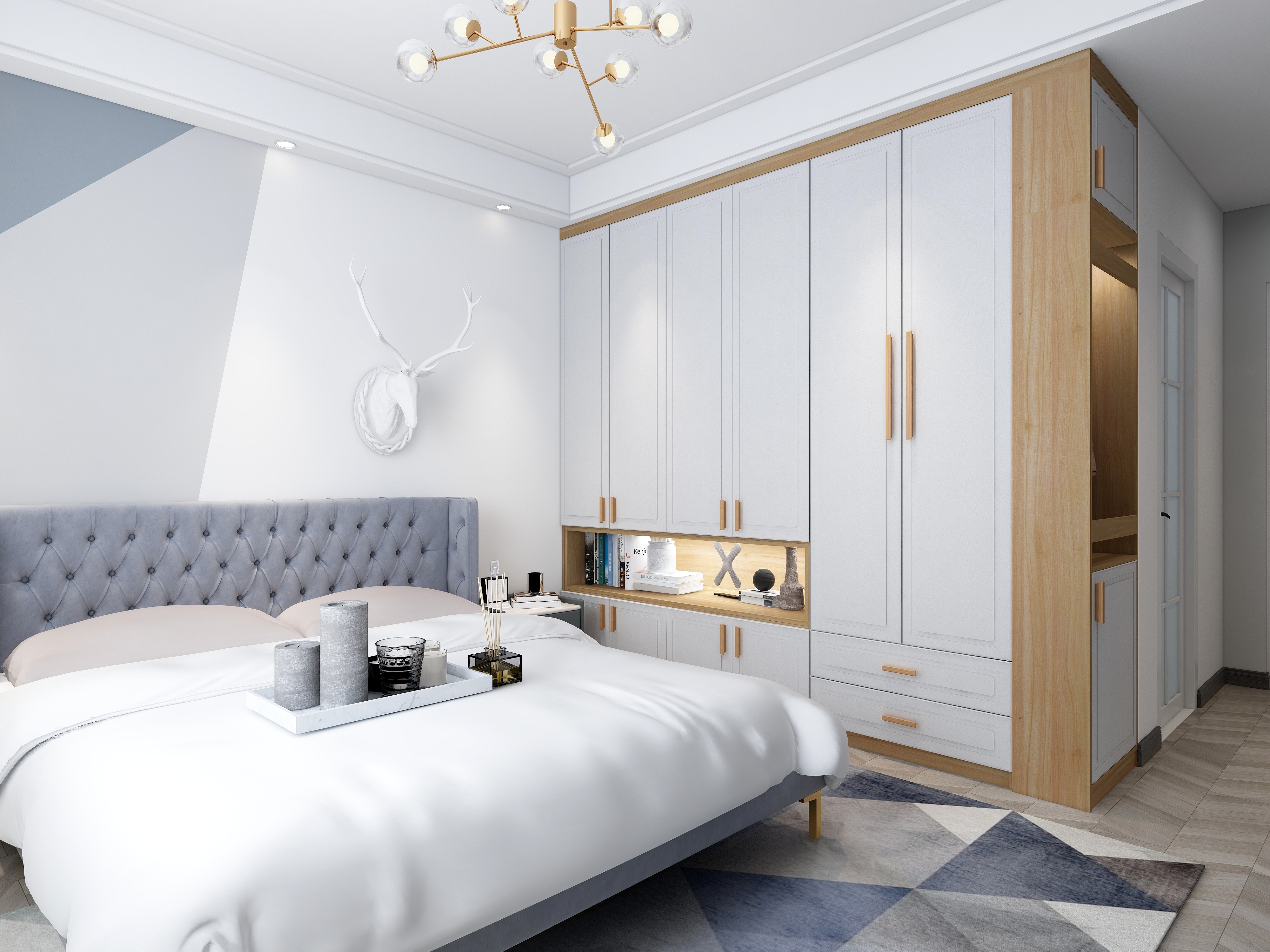 慕青衣SIhE-134方北欧三居装修效果图