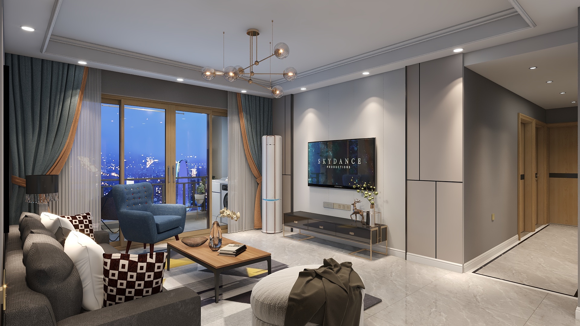 宁官海-爱琴海最大户型装修效果图