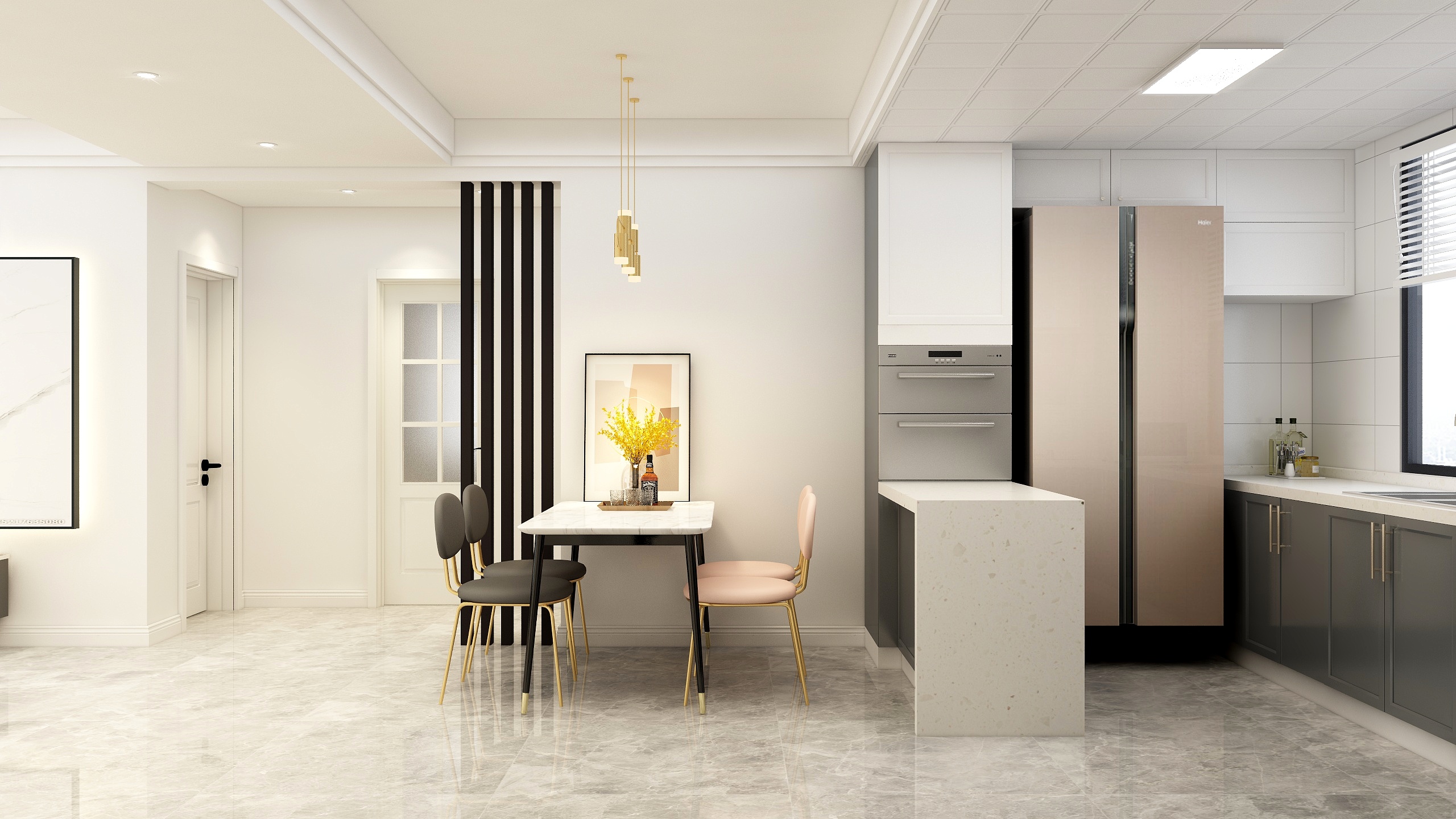 齐Design-方兴山屿湖丨置顶装饰-装修设计方案