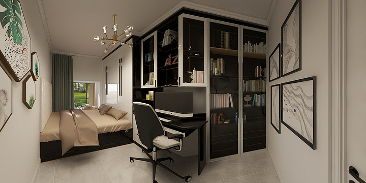 150****2881NacV-圣鑫苑-美式-装修设计方案