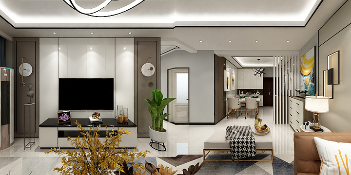 0趙先生0-中正上园现代简约-装修设计方案