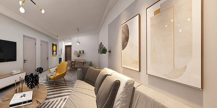 空间设计designHL-御景城 智慧树 26-2-103-装修设计方案