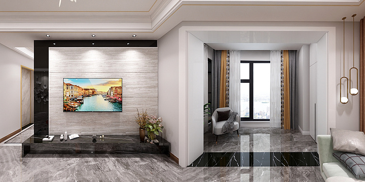 居上设计蒋源-花熙府-装修设计方案