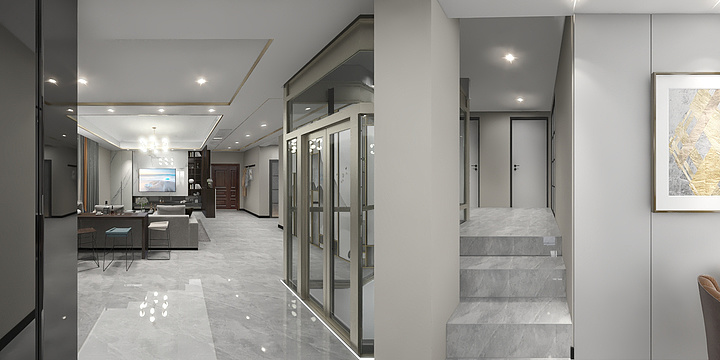 富饶设计丨FuraoDesign-夹河苑1#效果图用-装修设计方案