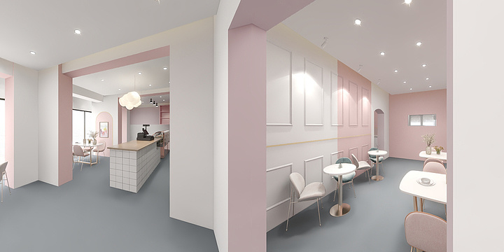 设计师林春禄-蛋糕店最终-装修设计方案