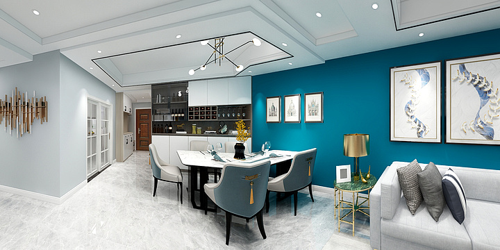 SJgougou-中华名城唐总雅居-装修设计方案