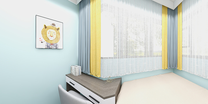 逸轩设计空间-玖龙府-2栋1505-装修设计方案