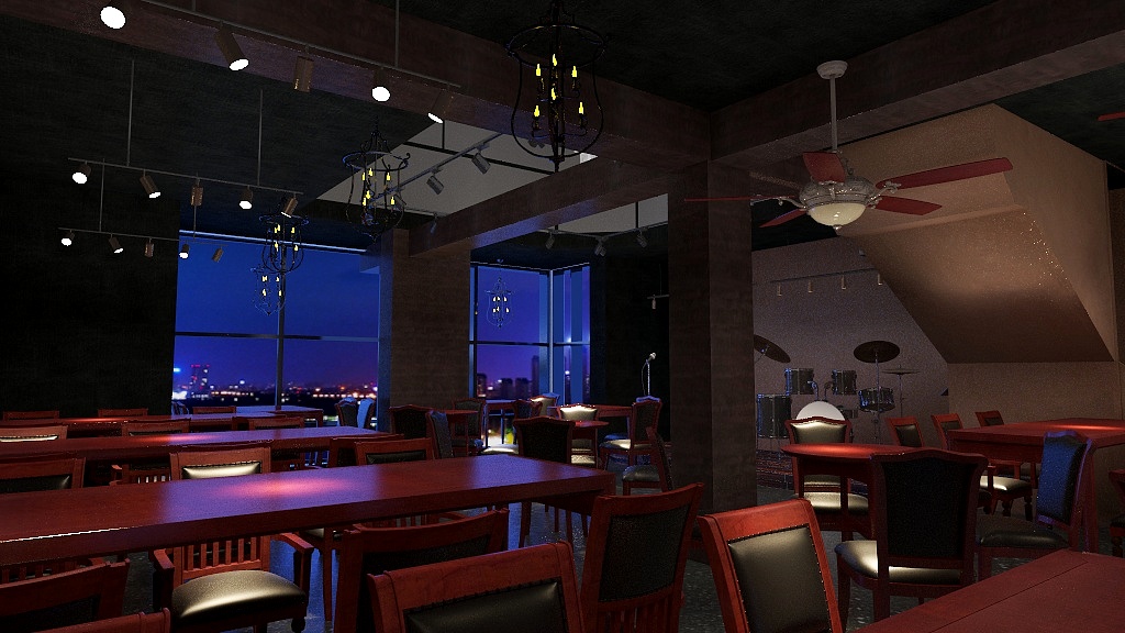 匠人杜俊-酒吧2楼-副本-装修设计方案