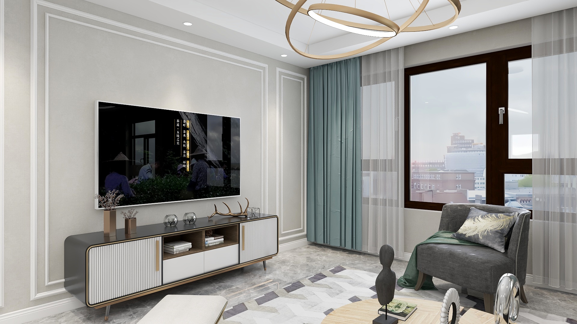 Weser_Wong-常青郡毛先生-1F-装修设计方案