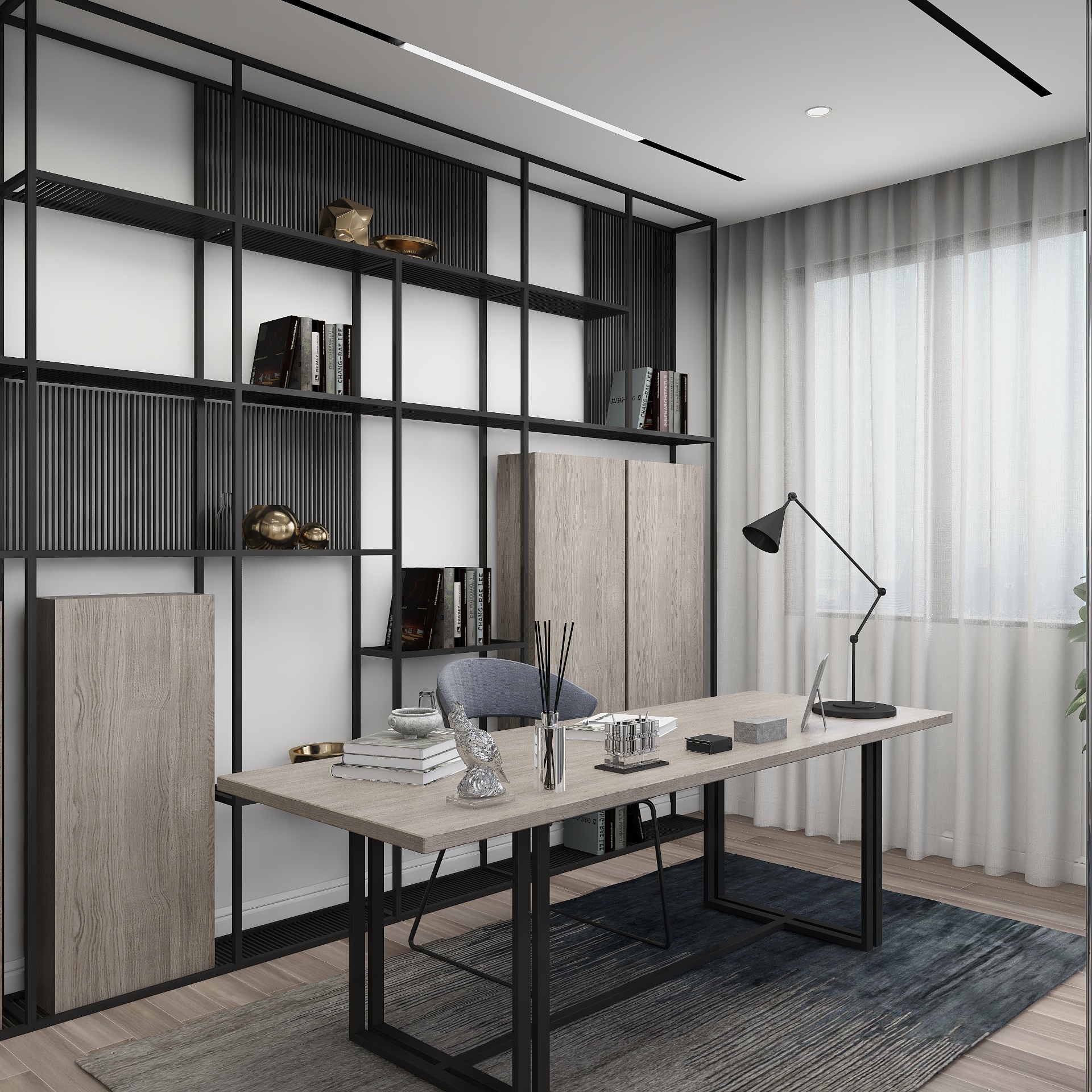 Chen_chenin-现代别墅装修效果图