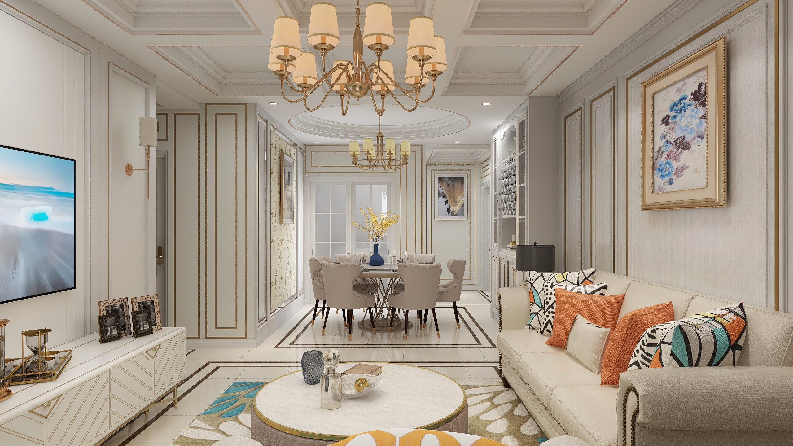 LIWENBI-鹭湖宫13B区2楼-装修设计方案