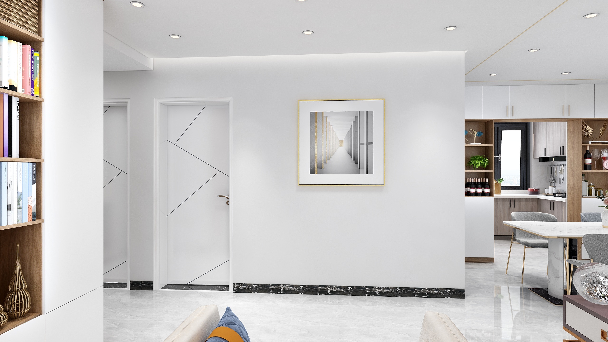 良言末素-景泰瑞园C-1605-装修设计方案