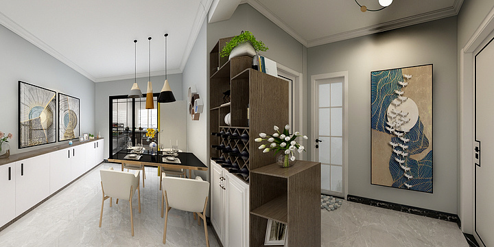 菏泽公司-温泉小镇2-1-2402-原始方案1-装修设计方案