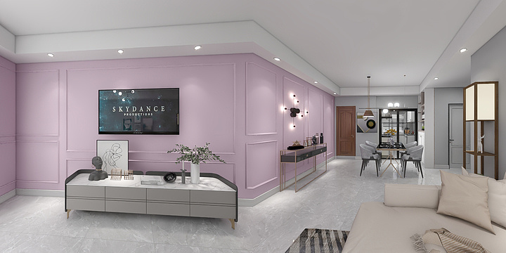 泰诗爾-名仕家园北欧风格-装修设计方案