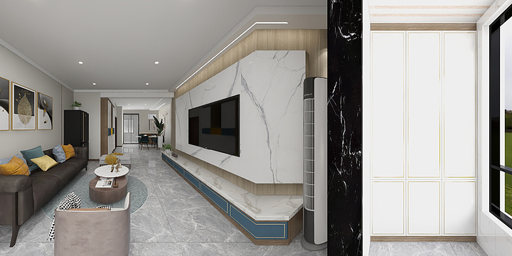 众一装饰A-松涛苑22#-1-901 丁姐-装修设计方案