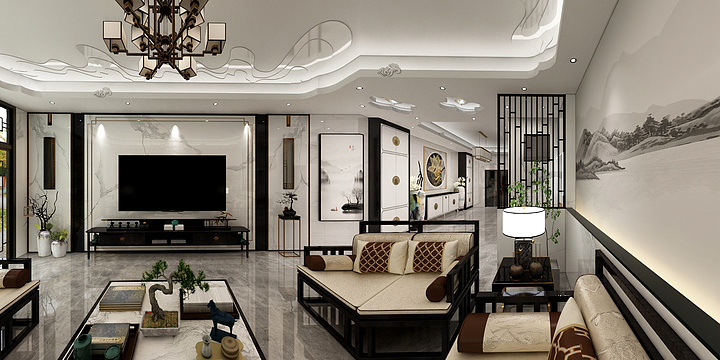 有一家工作室-综合批发市场D1-装修设计方案