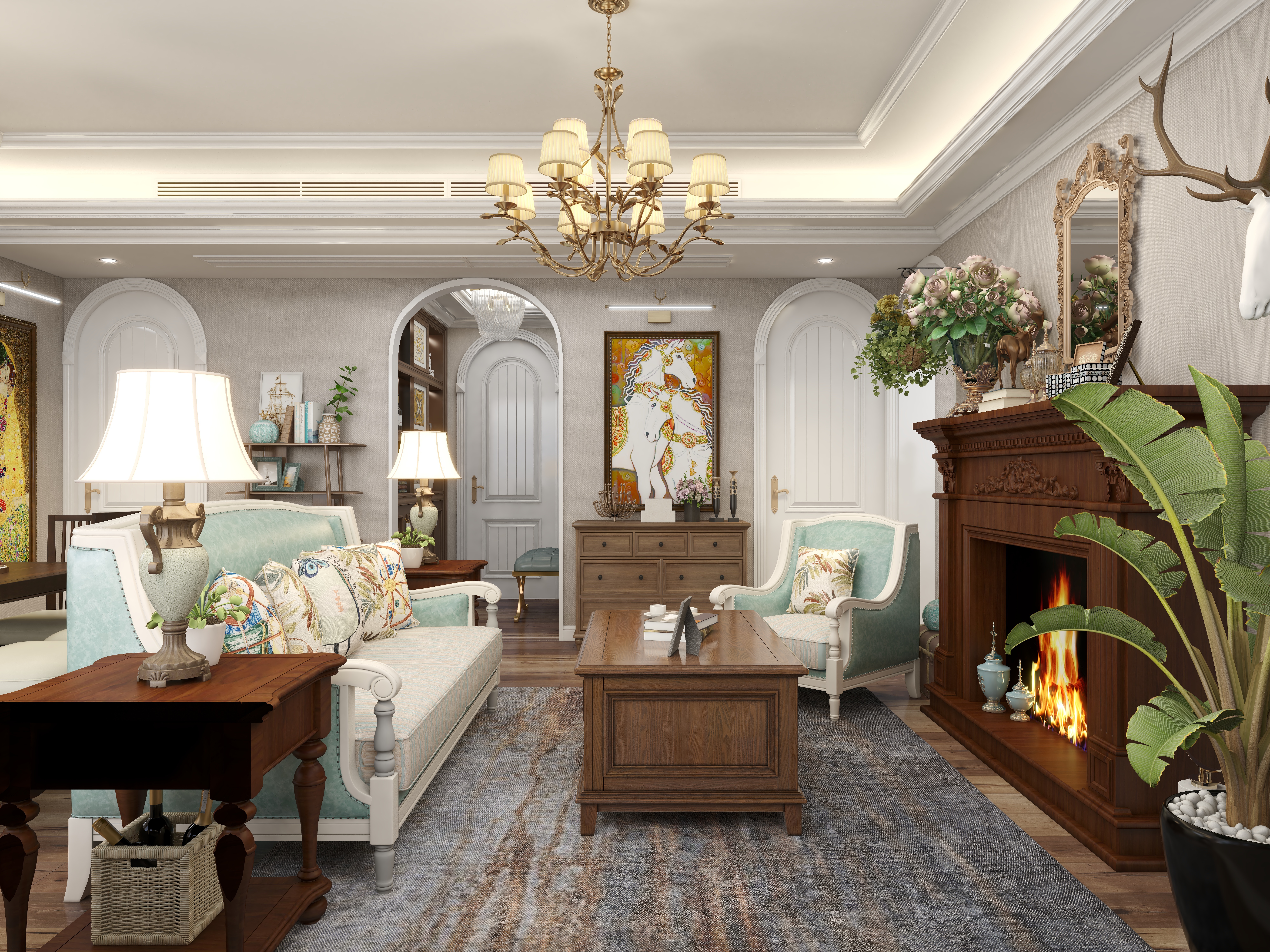 陈辉-桃源小镇装修效果图