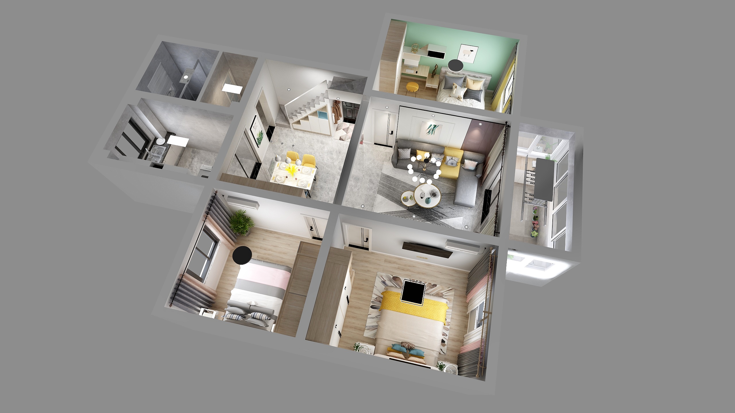 随心所欲乀-中央花园-装修设计方案