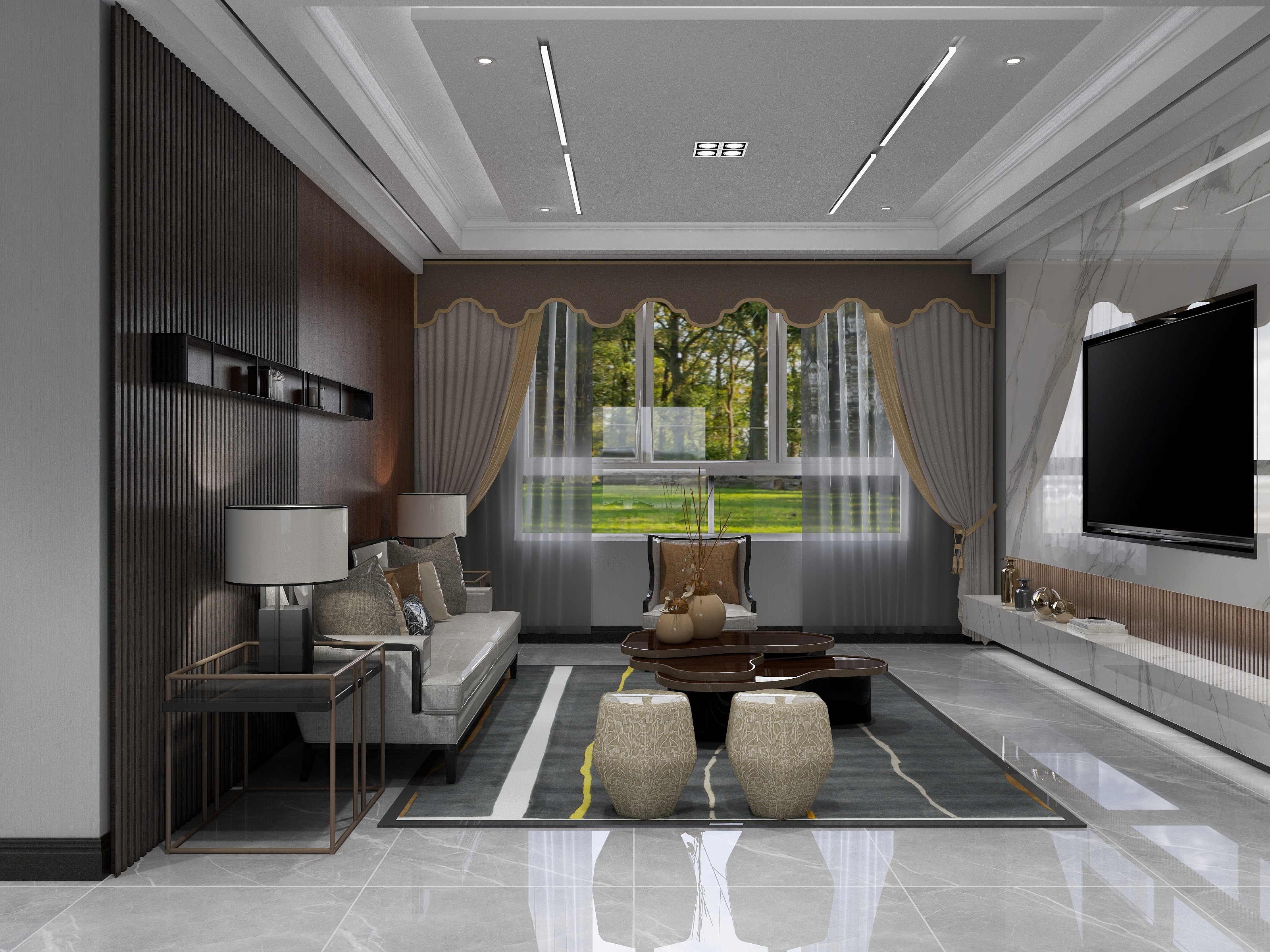 逸行-百丽湾-装修设计方案