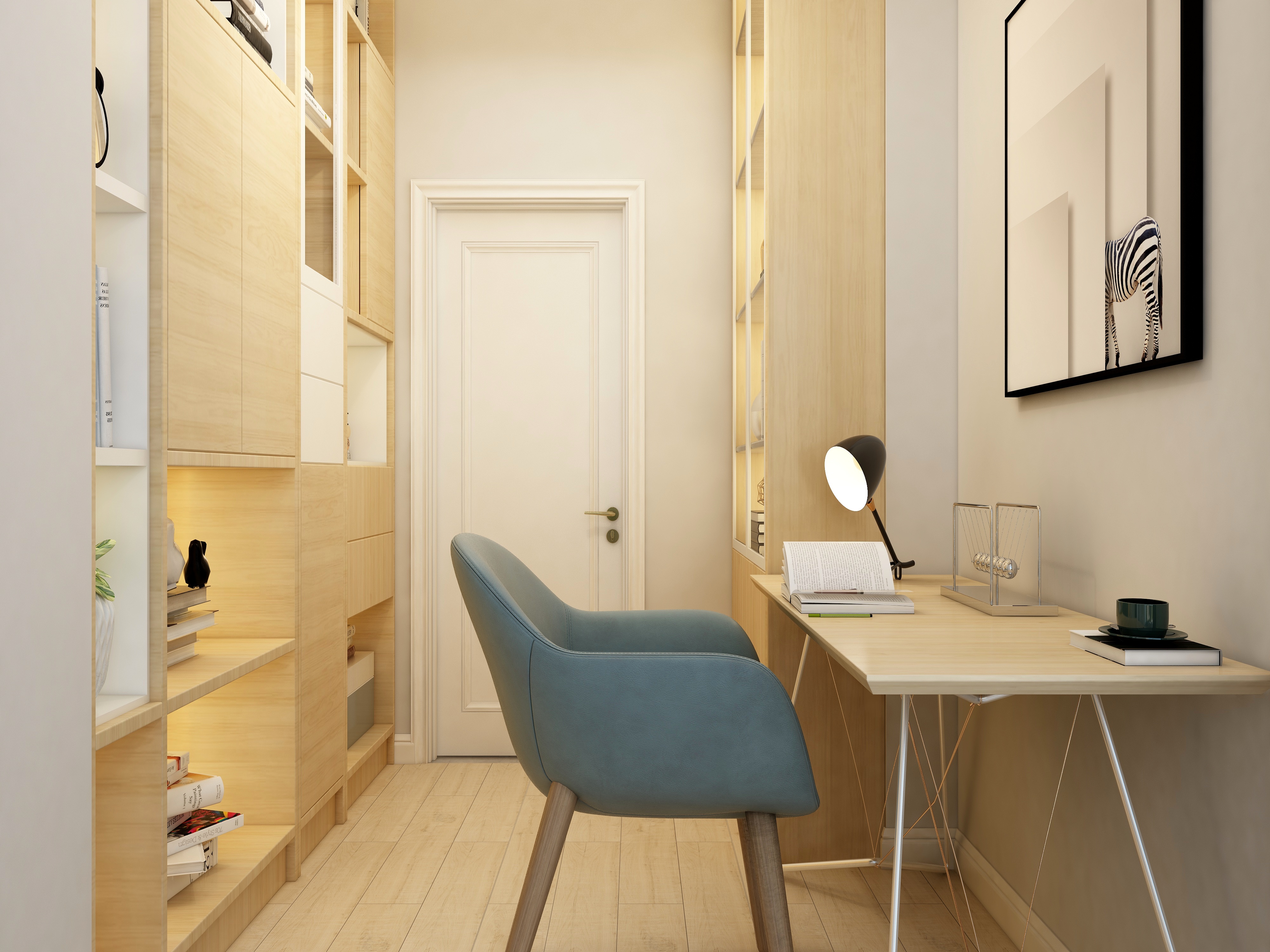 庄育霖-北欧三居装修效果图