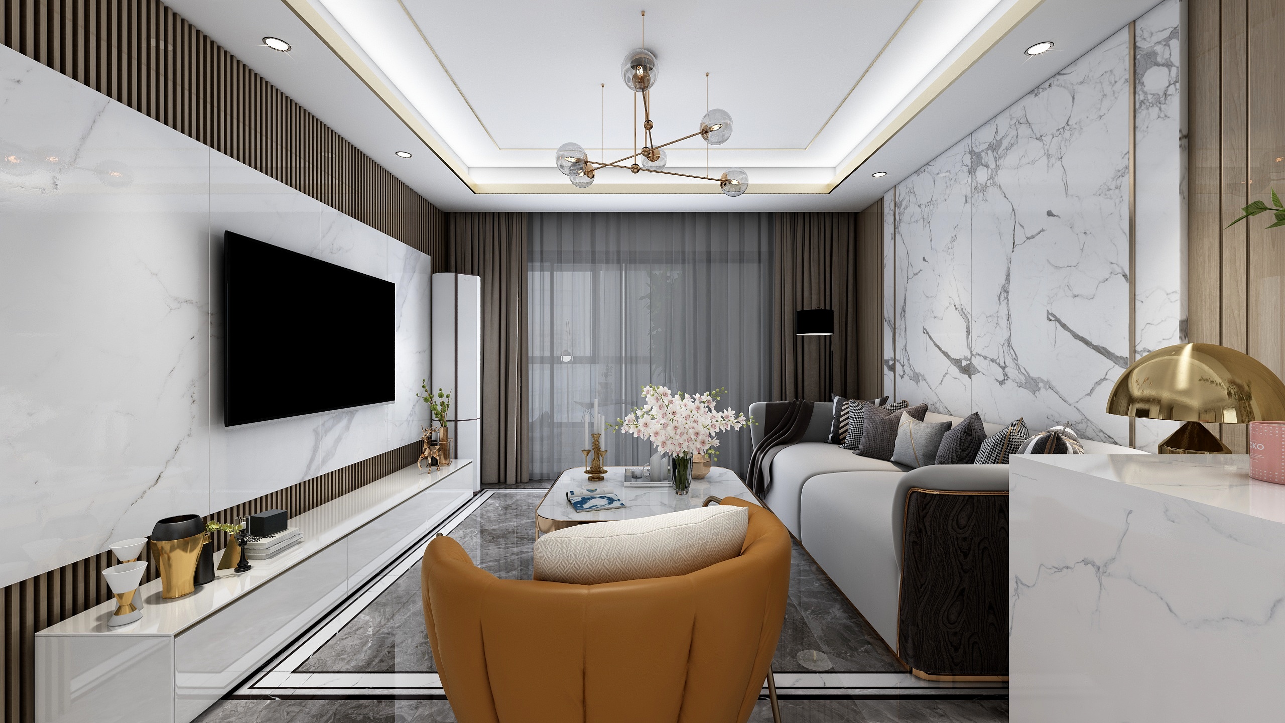 木子美佳-现代轻奢-装修设计方案